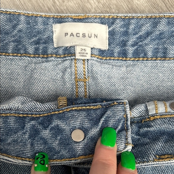 PacSun Denim Mini Skirt - Picture 2 of 2